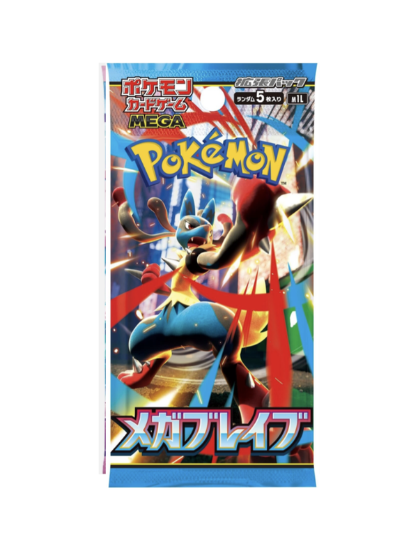 Pokémon TCG: Mega Brave (M1L) Booster Pack